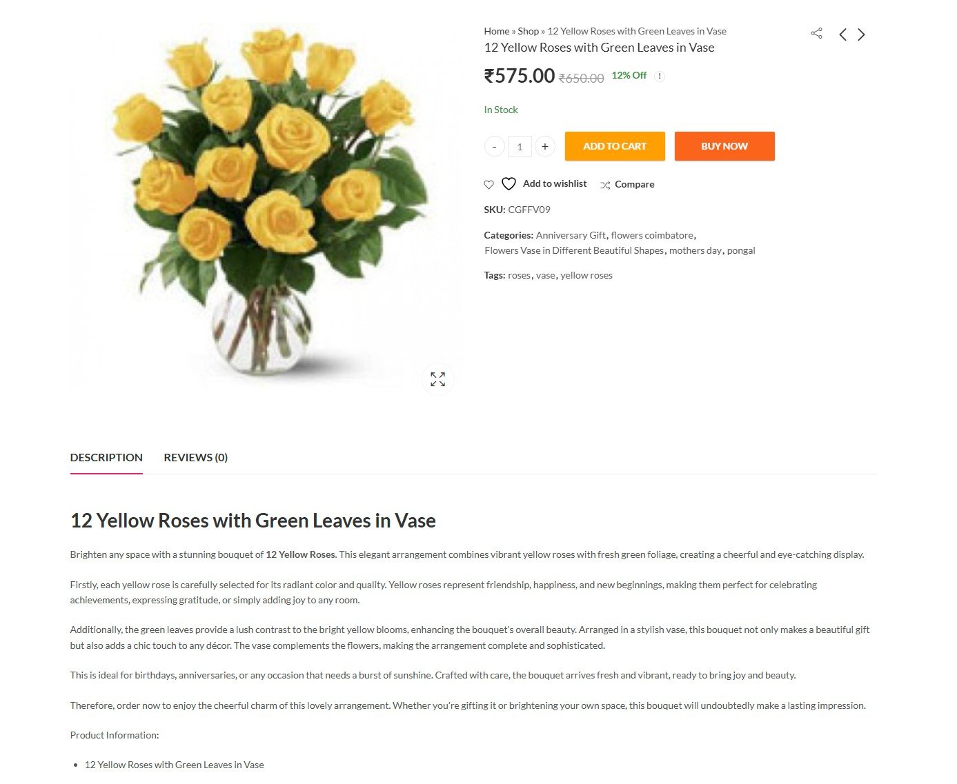 Coimbatore Gift Flowers 1