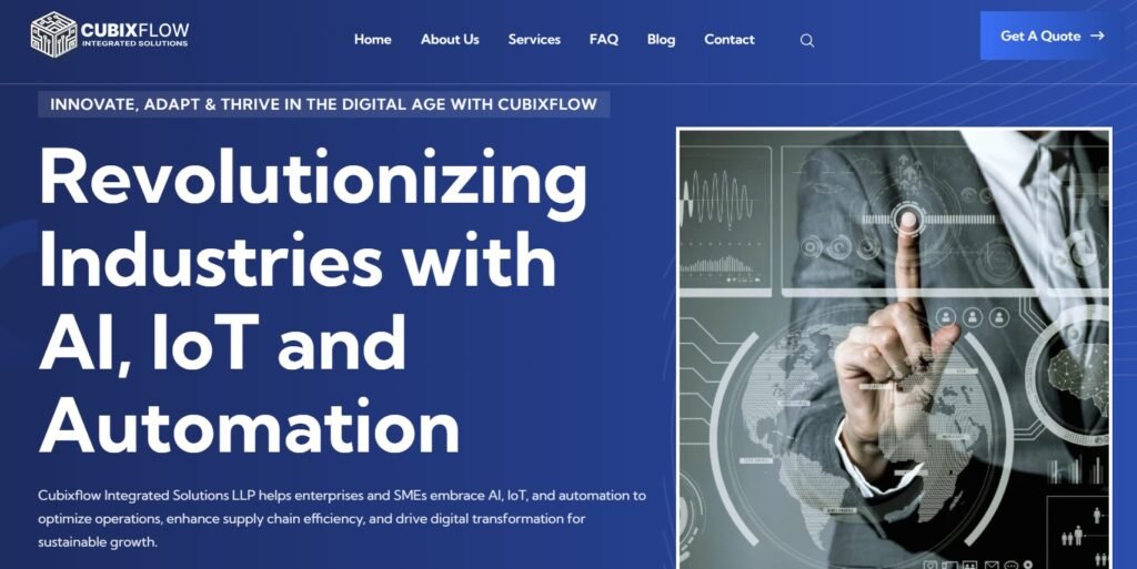 Website for IOT Company